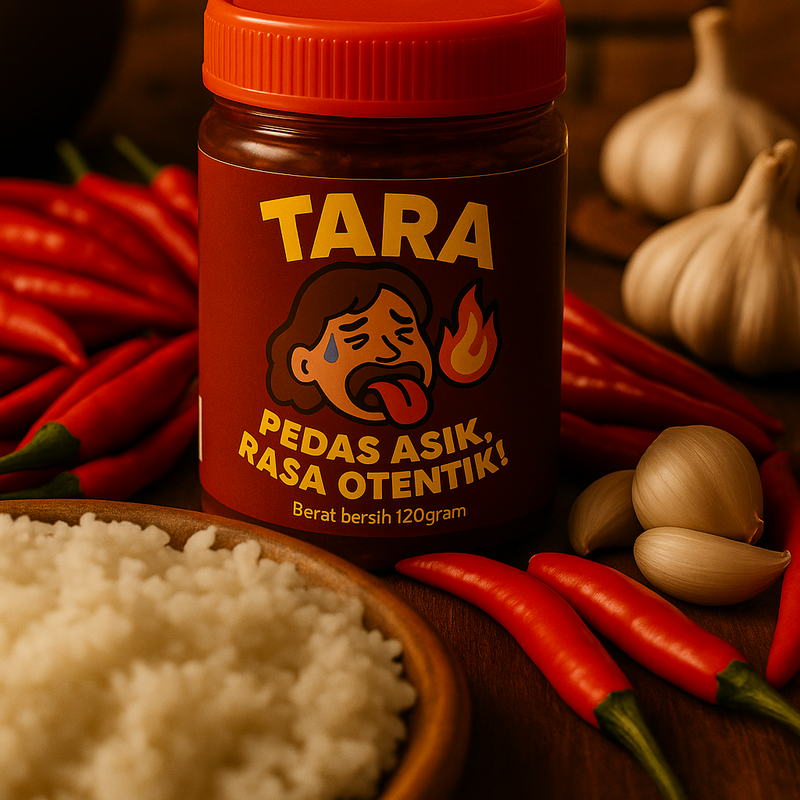🔥 TARA Sambal Terasi
"Pedasnya nggak main-main! Cuma butuh satu sendok, dan nasi liwet langsung habis 🍚🌶️"
#TaraSambal #SambalTerasi #PedasAsikRasaOtentik